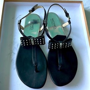 Michael Kors Stud Bow Sandals